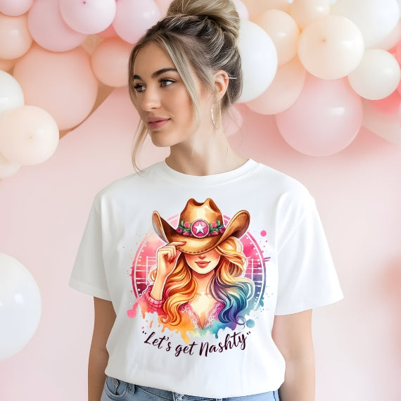 Let's Get Nashty Bachelorette Shirt Nashville