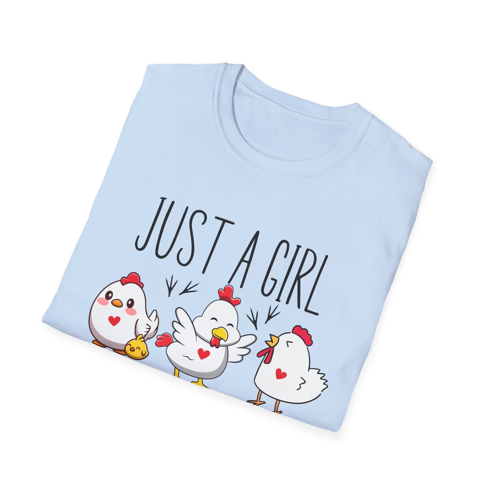Just a Girl Who Loves Chickens Shirt