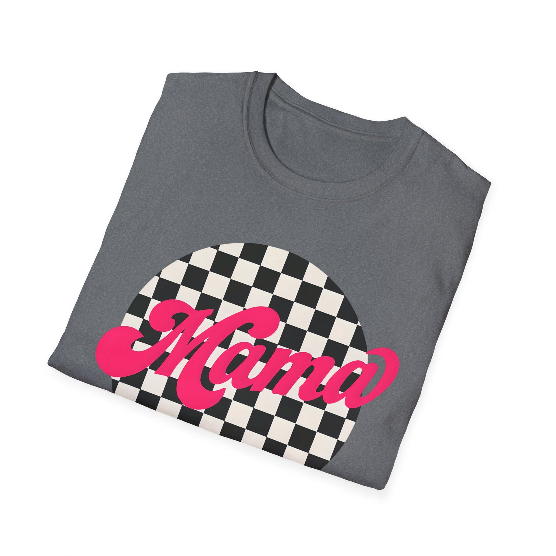 Mama Checkered Race Flag Shirt