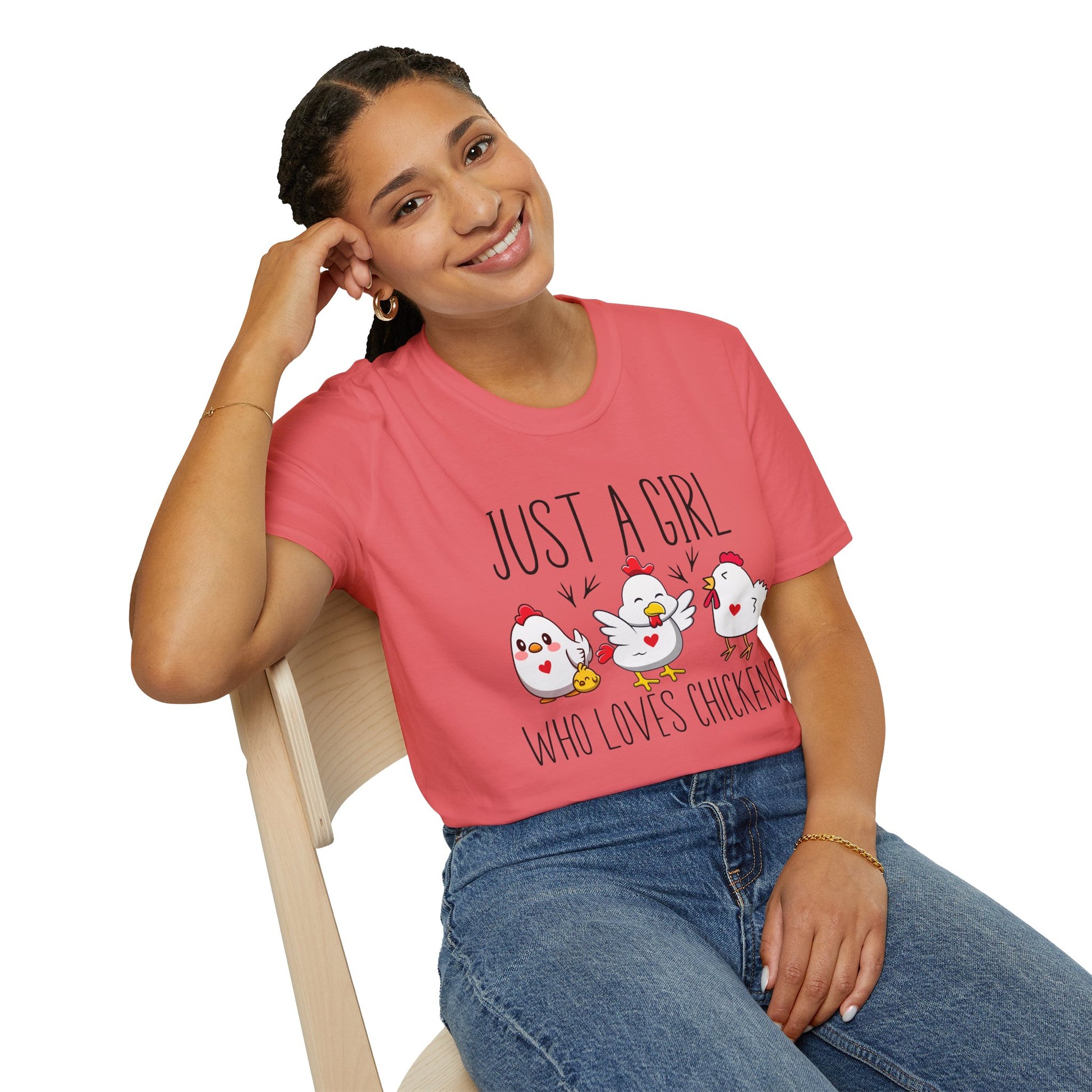 Just a Girl Who Loves Chickens Shirt