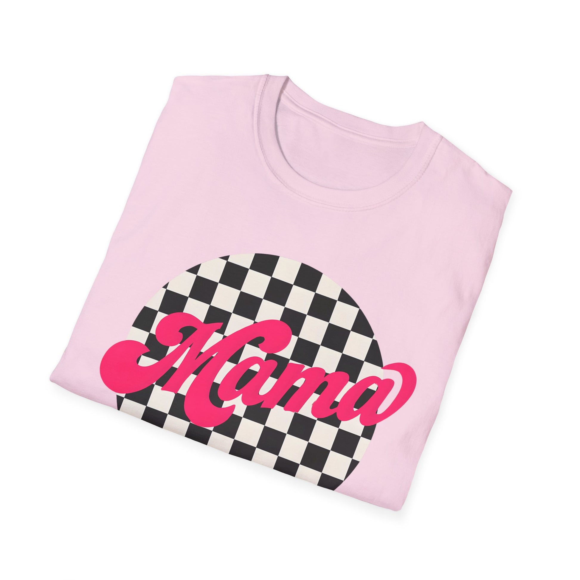 Mama Checkered Race Flag Shirt