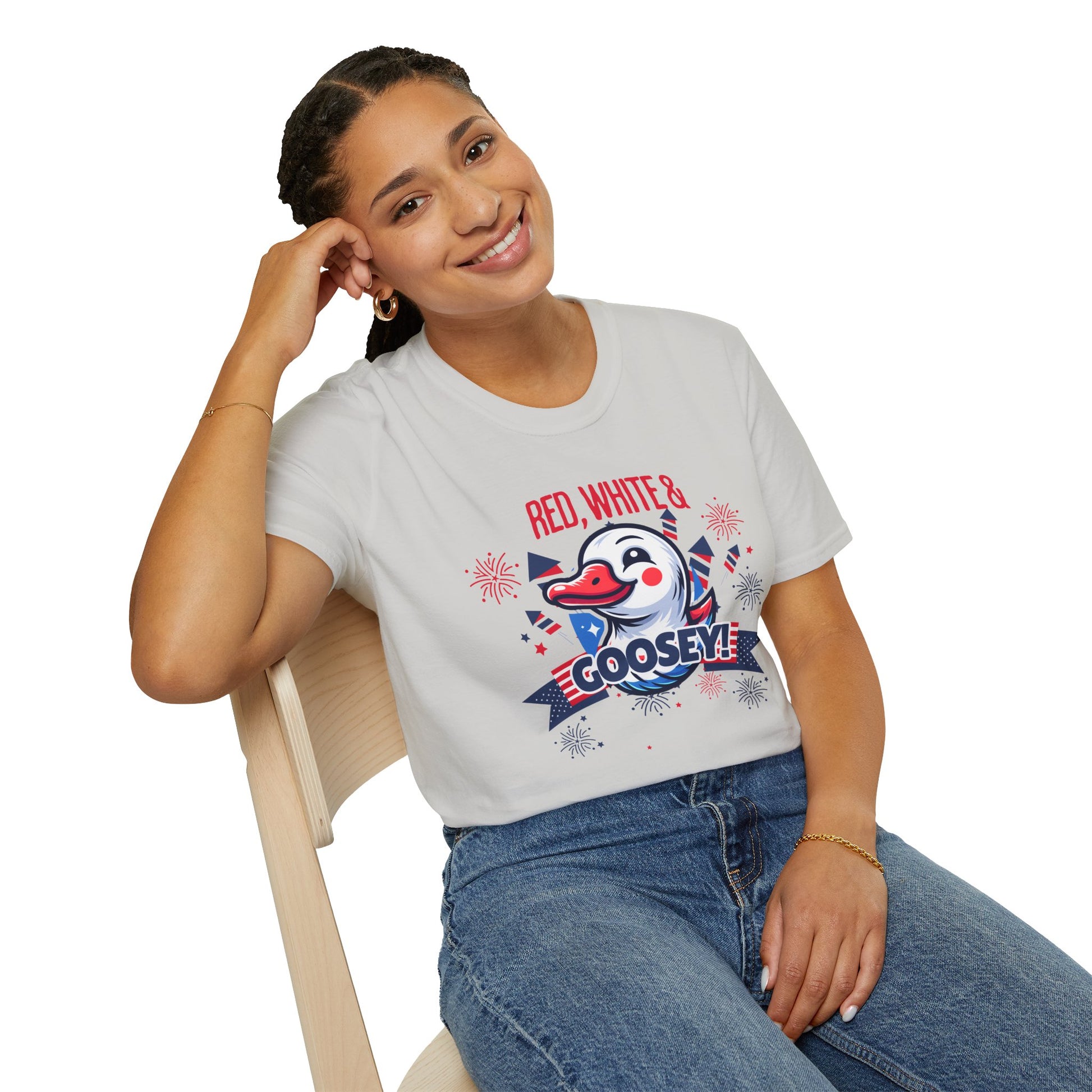 Red White & Goose 4th of July Shirt