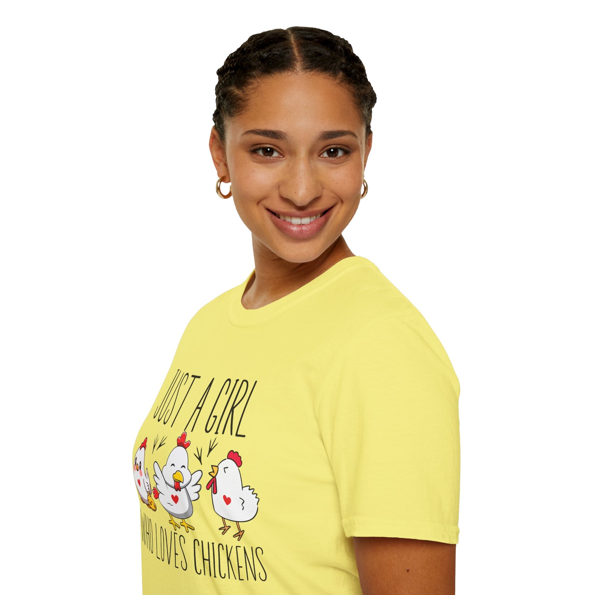 Just a Girl Who Loves Chickens Shirt