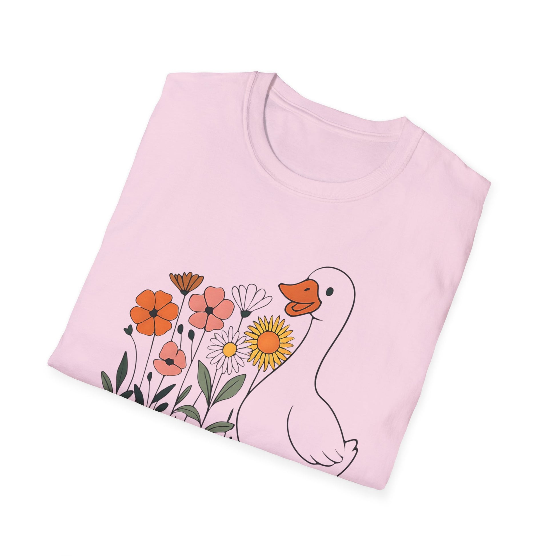 Honk if you love wildflowers goose shirt