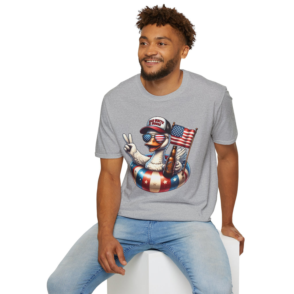Red White and Goose Shirt