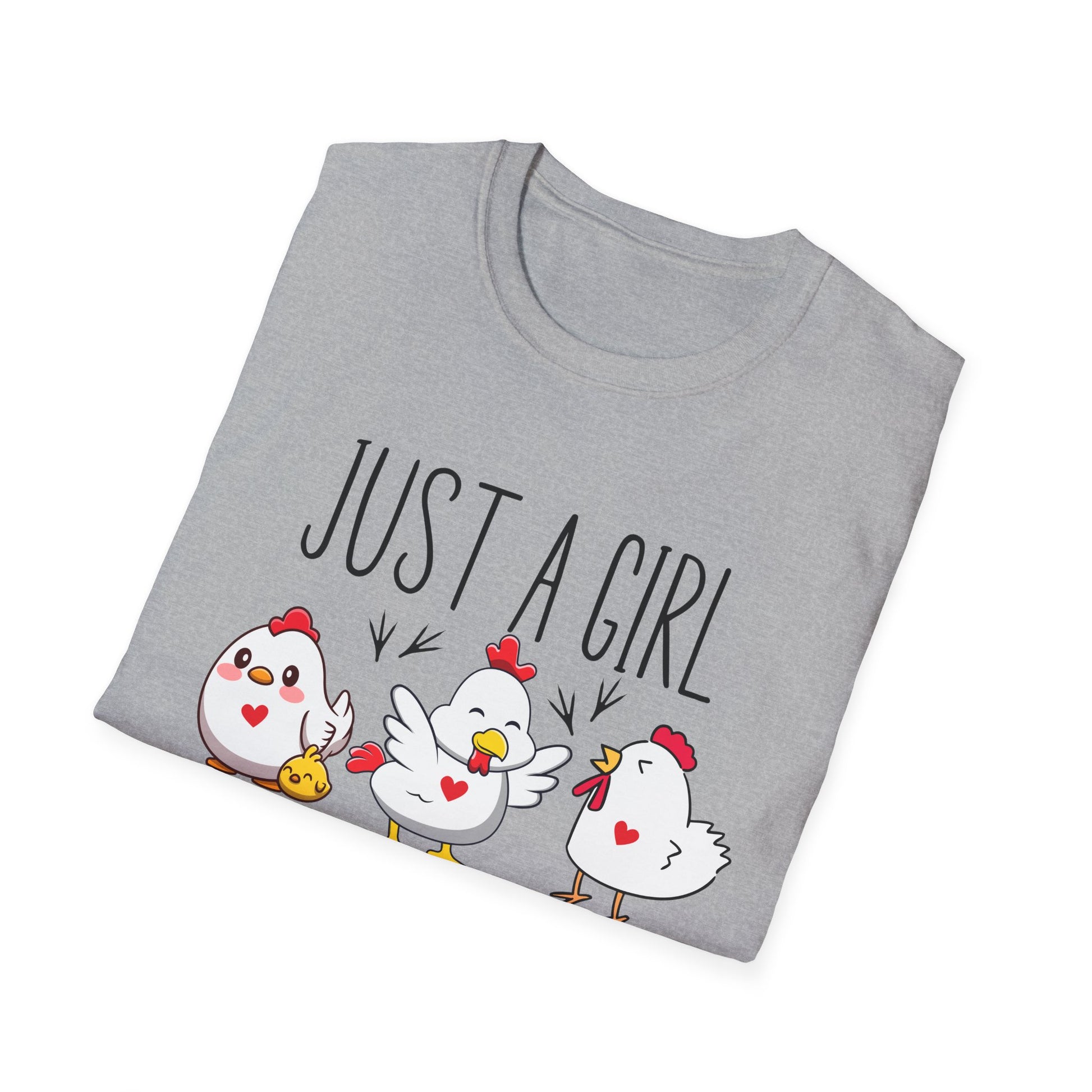 Just a Girl Who Loves Chickens Shirt