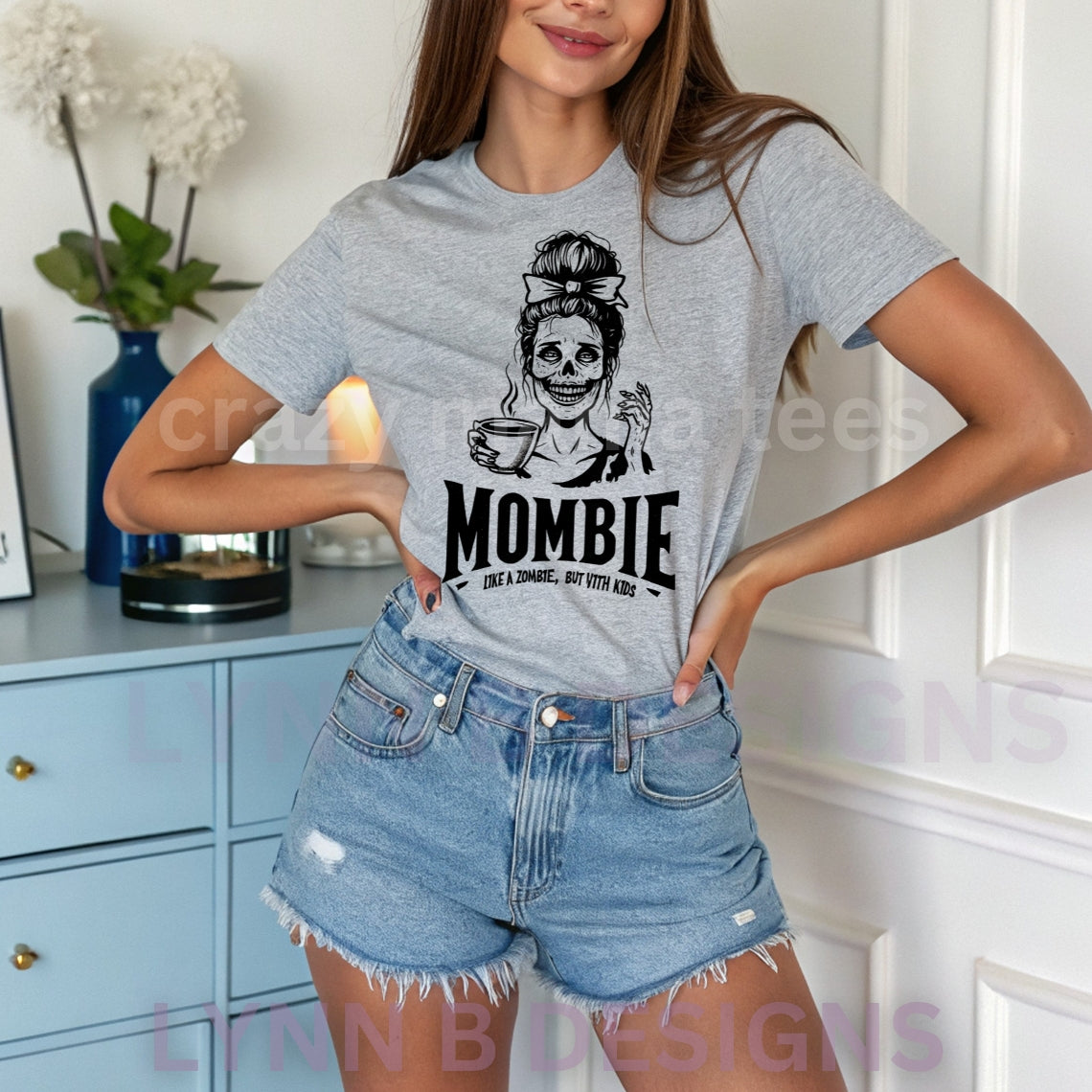 Mombie Shirt Zombie but with Kids