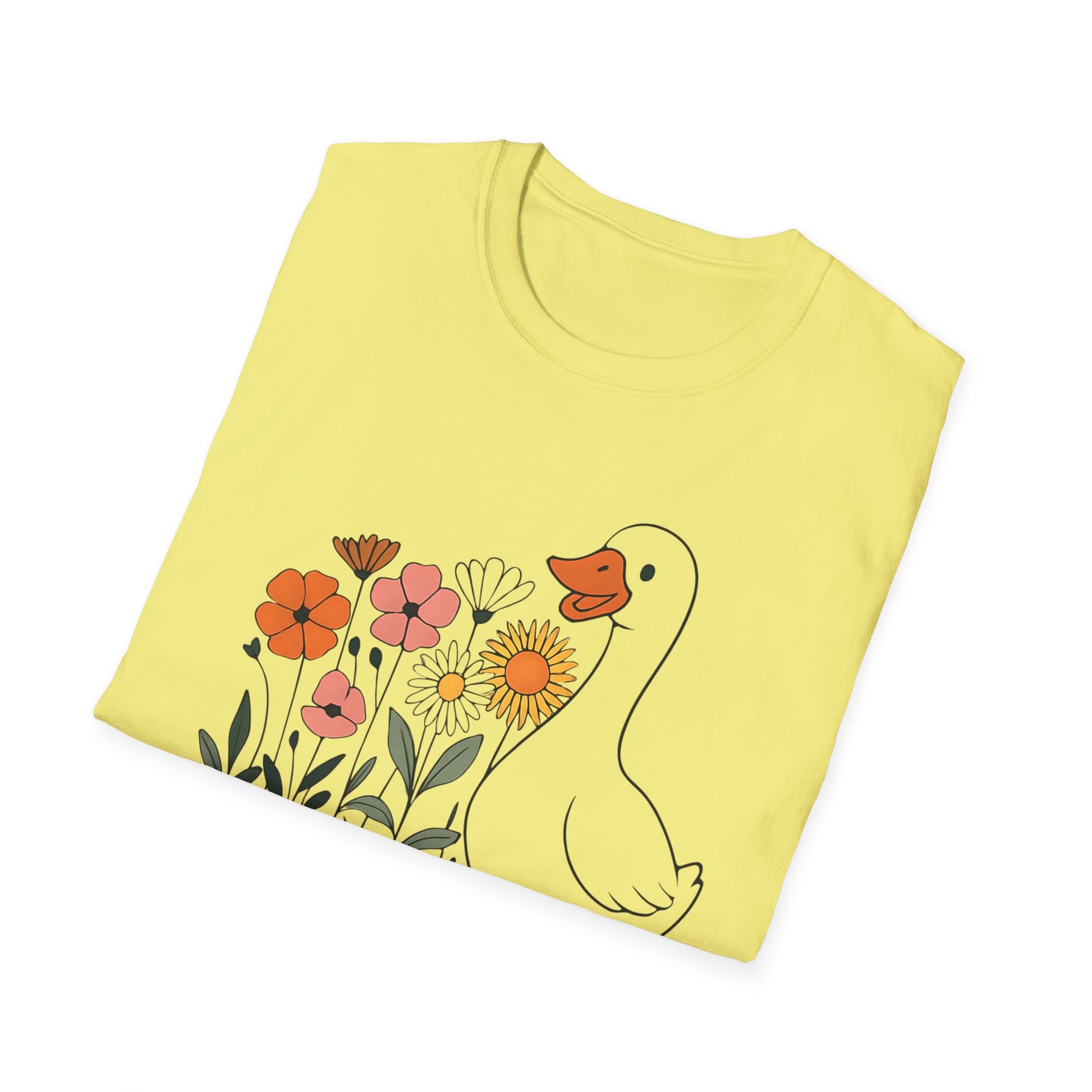 Honk if you love wildflowers goose shirt