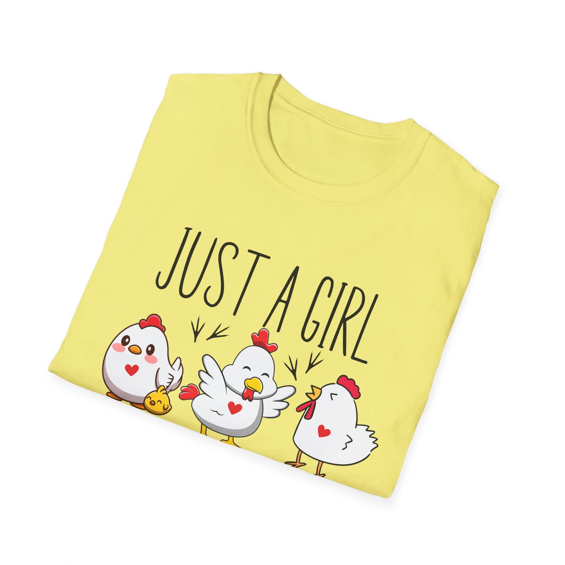 Just a Girl Who Loves Chickens Shirt