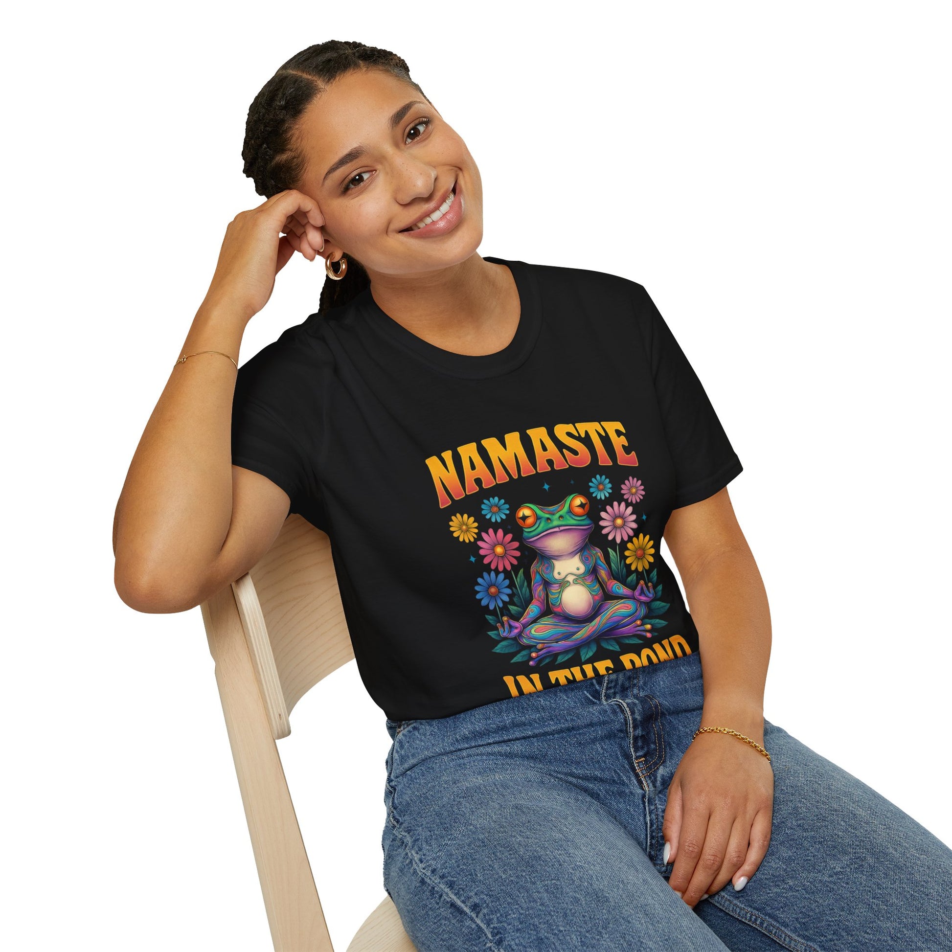 Namaste in the Pond Yoga Shirt