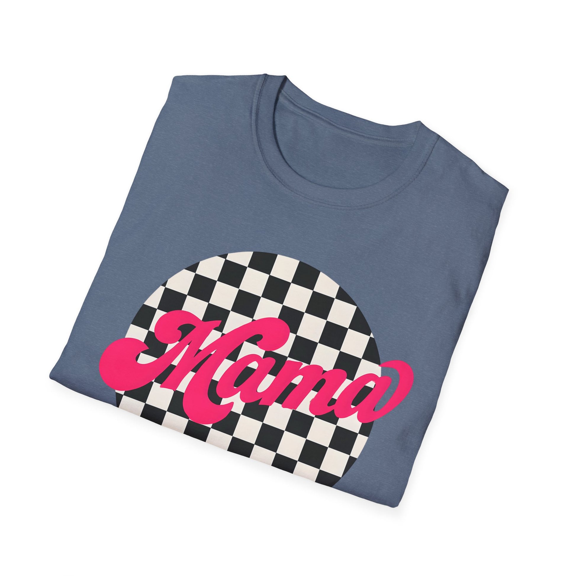 Mama Checkered Race Flag Shirt