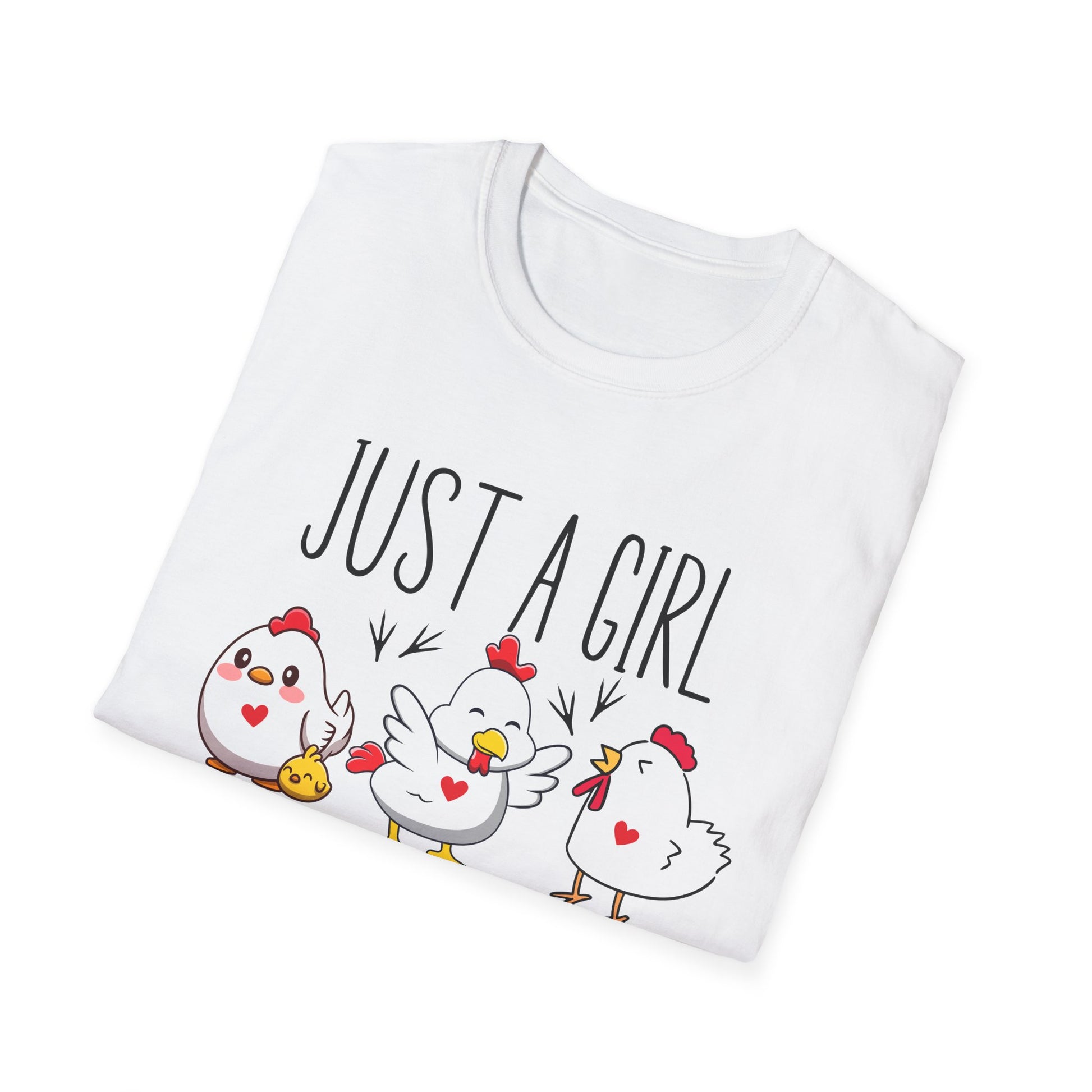 Just a Girl Who Loves Chickens Shirt