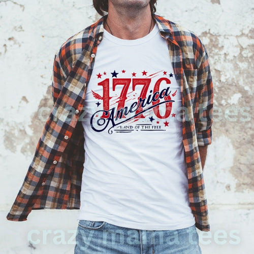 1776 America Vintage Shirt 4th of July