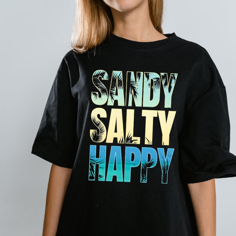 Sandy Salty Happy Shirt