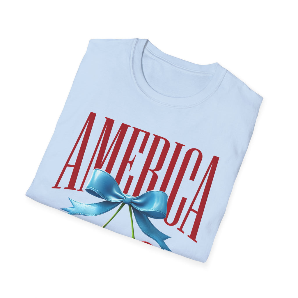 America Shirt, Coquette Cherries Patriotic Shirt