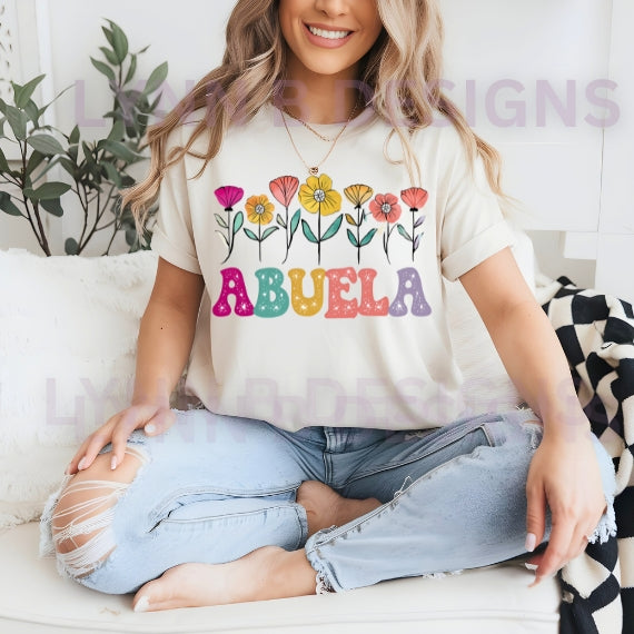 Floral Abuela Shirt