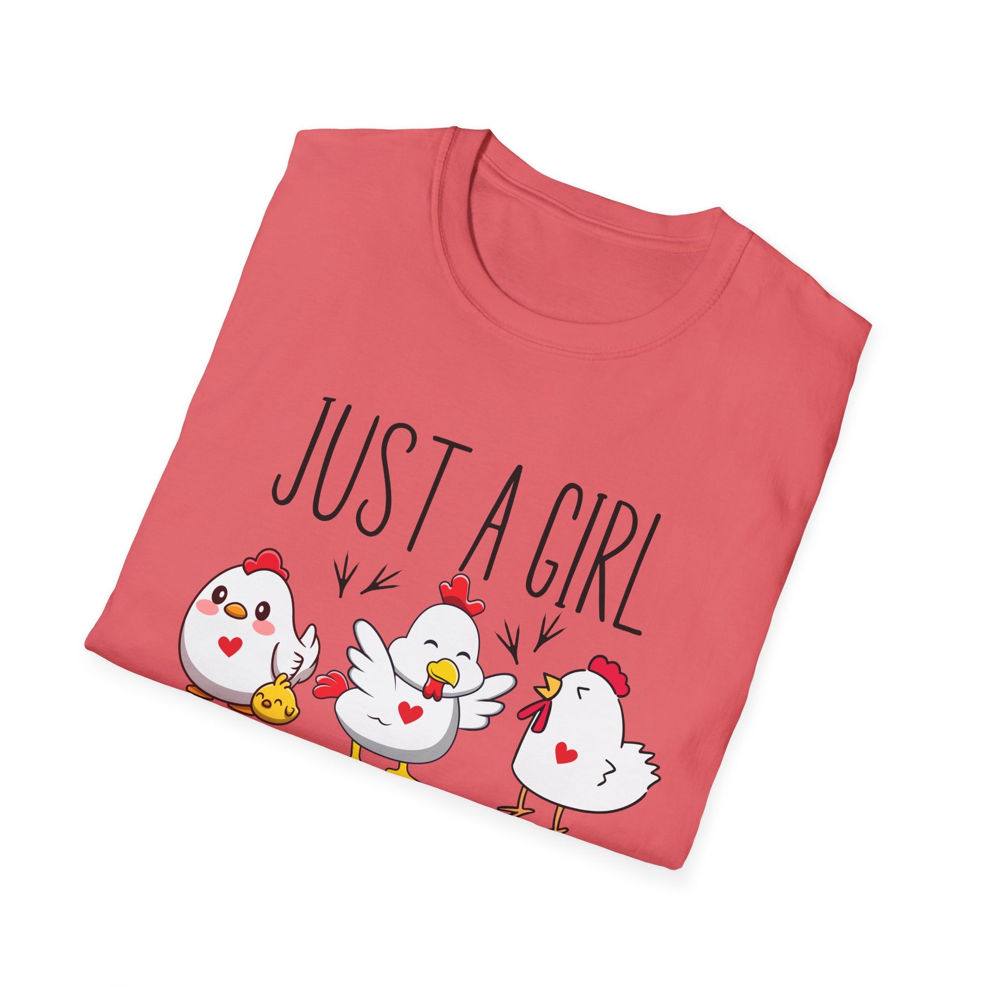 Just a Girl Who Loves Chickens Shirt