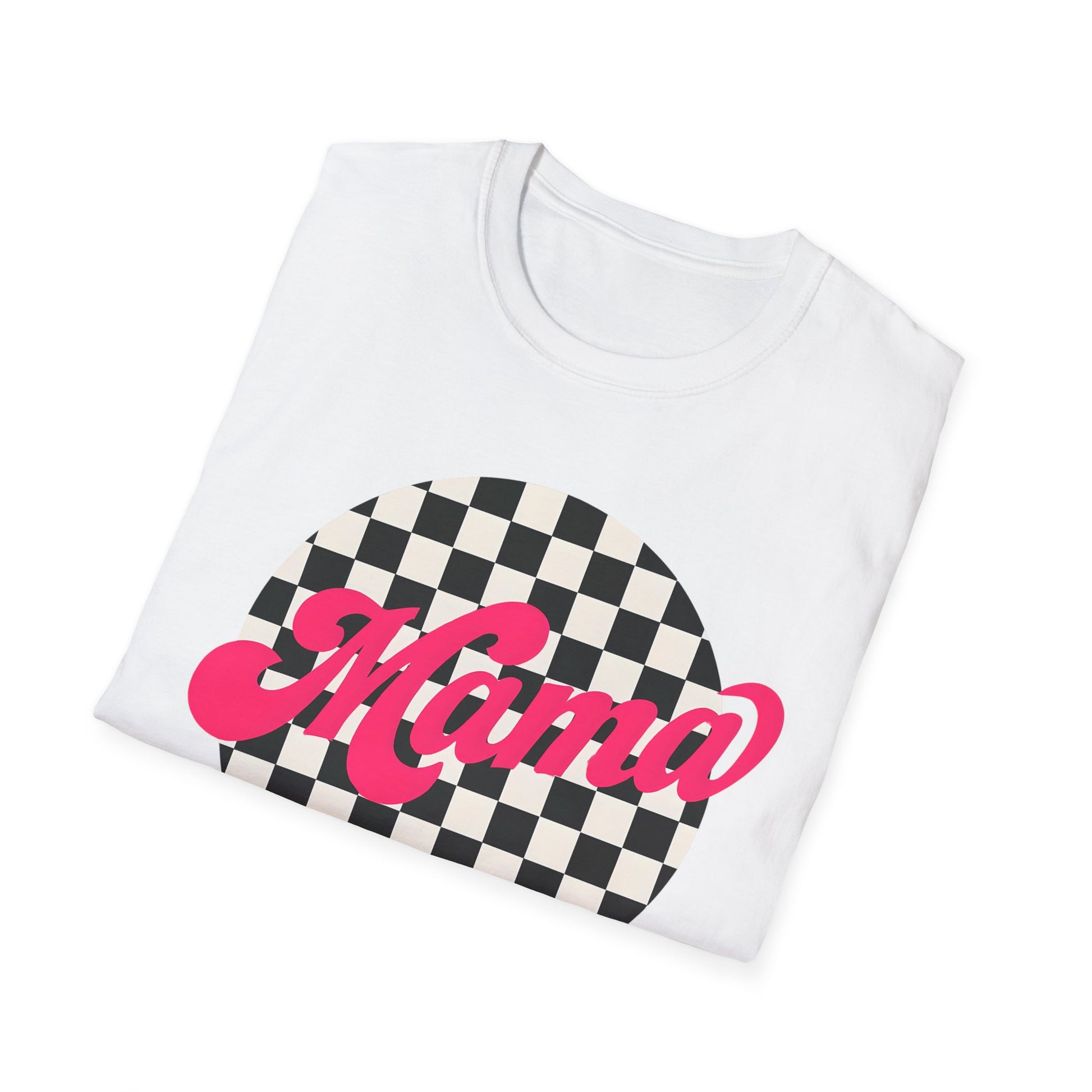 Mama Checkered Race Flag Shirt