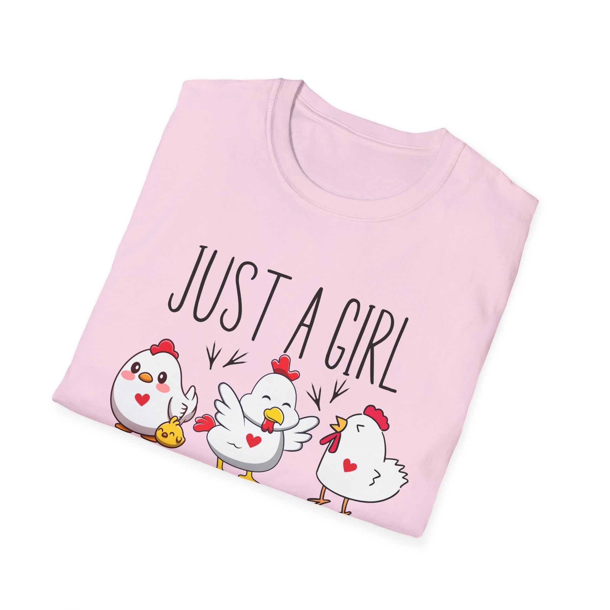 Just a Girl Who Loves Chickens Shirt