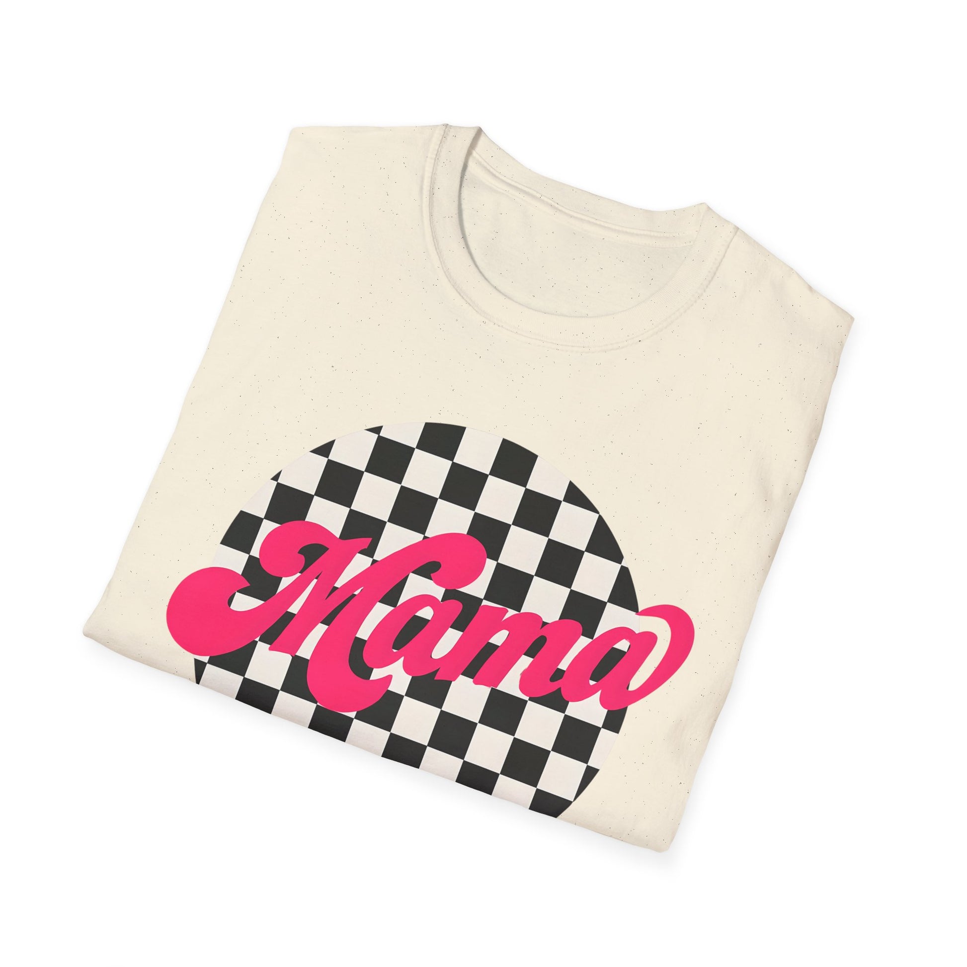 Mama Checkered Race Flag Shirt