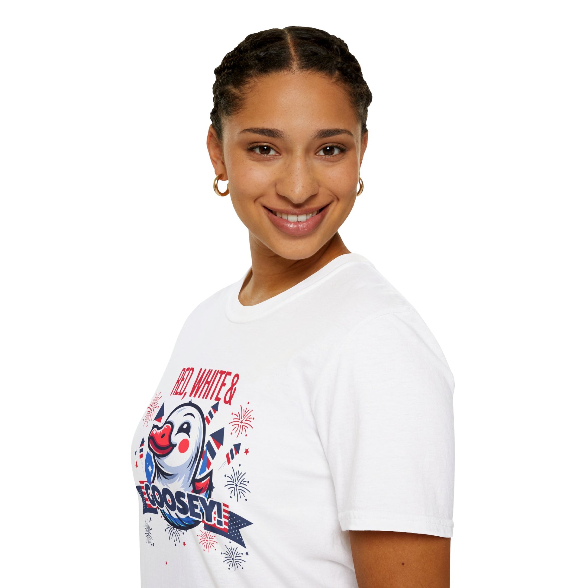 Red White & Goose 4th of July Shirt