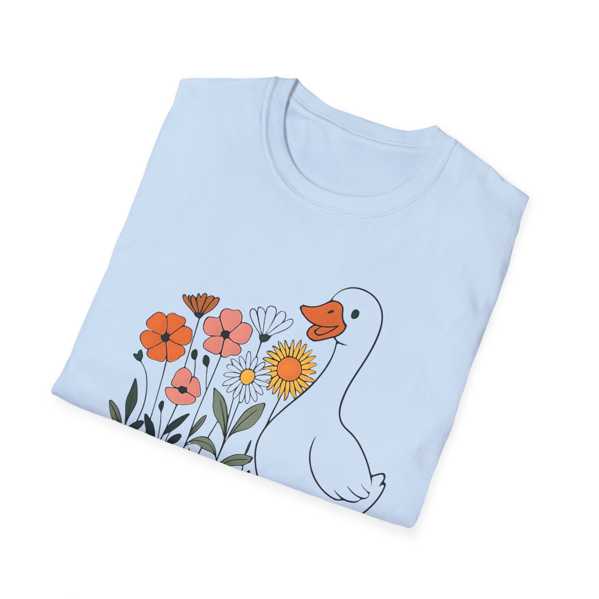 Honk if you love wildflowers goose shirt