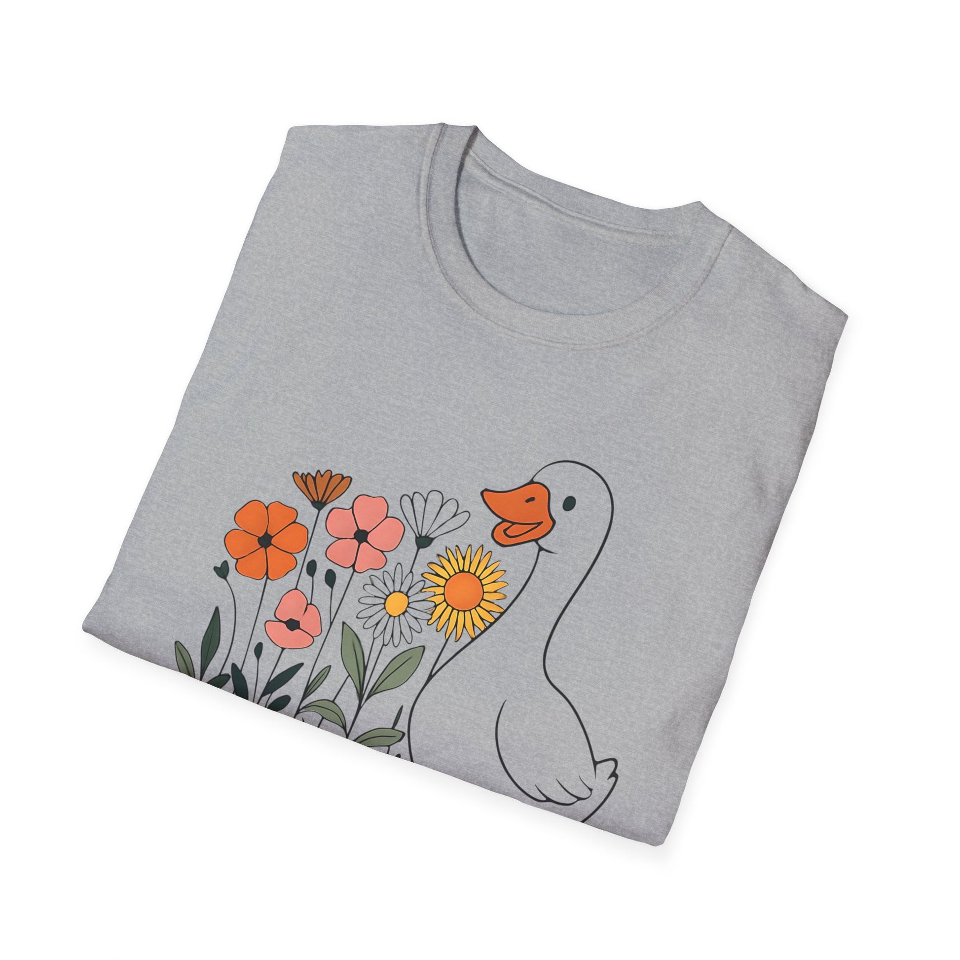 Honk if you love wildflowers goose shirt