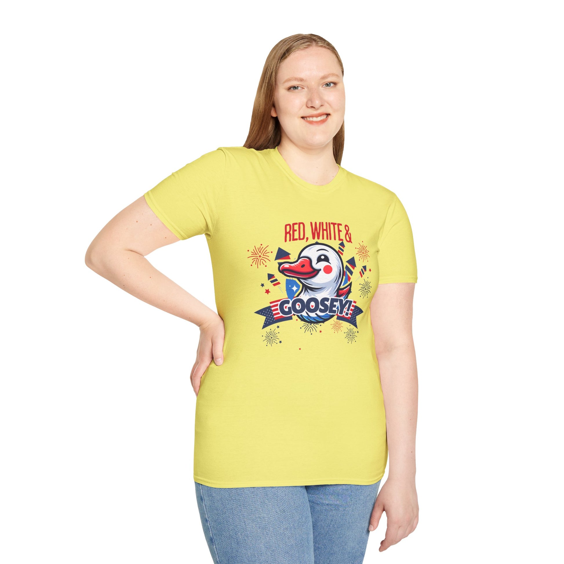Red White & Goose 4th of July Shirt
