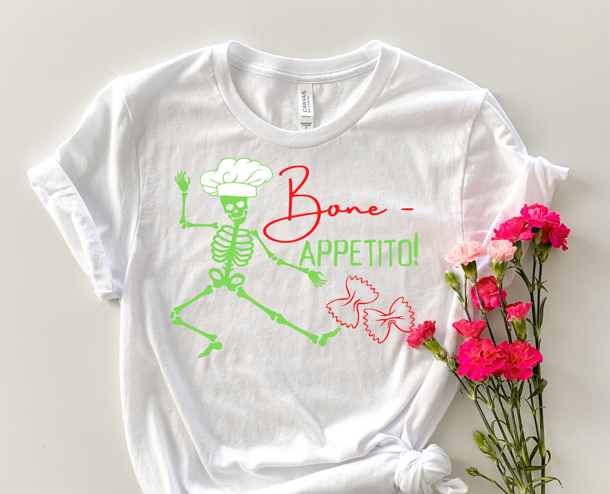 Bone Appetito Skeleton Shirt Italian